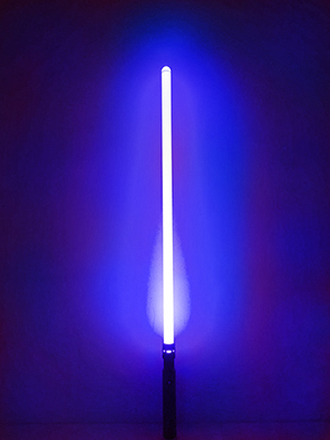 Glowing Blue Lightsaber